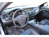 2014 BMW 5 Series 528i xDrive Sedan Black Interior