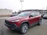 2014 Deep Cherry Red Crystal Pearl Jeep Cherokee Trailhawk 4x4 #91559093