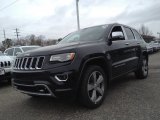 2014 Brilliant Black Crystal Pearl Jeep Grand Cherokee Overland 4x4 #91598600