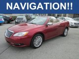 2011 Deep Cherry Red Crystal Pearl Chrysler 200 Limited Convertible #91598572