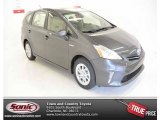 Magnetic Gray Metallic Toyota Prius v in 2014