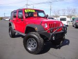 2007 Flame Red Jeep Wrangler Unlimited X 4x4 #91599005