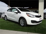 2014 Clear White Kia Rio LX #91643155