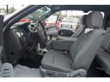 2012 Ford F150 XLT SuperCab Steel Gray Interior
