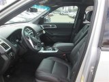 2014 Ford Explorer Limited Charcoal Black Interior