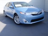 2014 Clearwater Blue Metallic Toyota Camry XLE #91643257