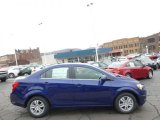2014 Blue Topaz Metallic Chevrolet Sonic LT Sedan #91642927