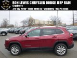 2014 Deep Cherry Red Crystal Pearl Jeep Cherokee Limited 4x4 #91704068