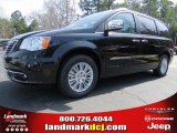 2014 Brilliant Black Crystal Pearl Chrysler Town & Country Limited #91704104