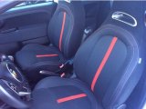 2012 Fiat 500 Abarth Abarth Nero Cloth (Black) Interior