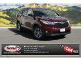 2014 Moulin Rouge Mica Toyota Highlander LE AWD #91754601