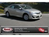 2014 Champagne Mica Toyota Camry LE #91754599