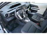2014 Toyota Prius c Hybrid Four Black Interior