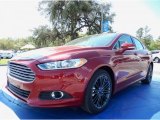 2014 Ruby Red Ford Fusion SE EcoBoost #91754730