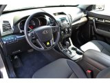 2013 Kia Sorento LX AWD Black Interior