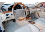 2006 Mercedes-Benz S 500 4Matic Sedan Stone Interior
