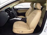 2014 Audi A5 2.0T quattro Coupe Velvet Beige Interior