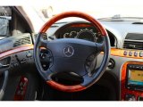 2002 Mercedes-Benz S 600 Sedan Steering Wheel