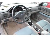 2005 Subaru Forester 2.5 X Gray Interior