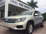 2012 White Gold Metallic Volkswagen Tiguan S #91810934