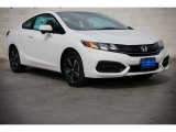 2014 Taffeta White Honda Civic EX Coupe #91851616