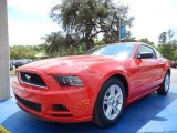 2014 Race Red Ford Mustang V6 Premium Coupe #91851530