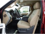 2014 Ford F350 Super Duty Lariat Crew Cab 4x4 Adobe Interior