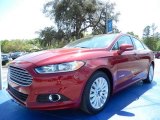 2014 Ruby Red Ford Fusion Hybrid SE #91851508