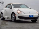 2014 Pure White Volkswagen Beetle 2.5L Convertible #91893773