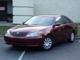 2004 Salsa Red Pearl Toyota Camry LE #91893846