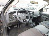 2004 Dodge Ram 1500 ST Regular Cab Dark Slate Gray Interior