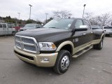 2014 Ram 3500 Laramie Longhorn Crew Cab 4x4 Dually Front 3/4 View