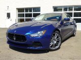 Blu Emozione (Blue) Maserati Ghibli in 2014