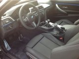 2014 BMW 4 Series 435i Coupe Black Interior
