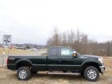 Green Gem Metallic Ford F250 Super Duty in 2014