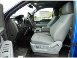 2014 Ford F150 XLT SuperCab Steel Grey Interior
