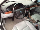 2002 BMW 5 Series 525i Sedan Grey Interior