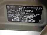 2011 BMW 3 Series 335i xDrive Sedan Info Tag