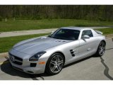 2011 Mercedes-Benz SLS AMG Front 3/4 View
