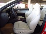 2014 Audi RS 5 Cabriolet quattro Lunar Silver/Rock Gray Interior