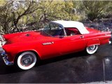 1955 Torch Red Ford Thunderbird Convertible #92039223