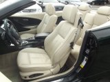 2010 BMW 6 Series 650i Convertible Champagne Interior