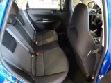 2014 Subaru Impreza WRX Premium 4 Door Rear Seat