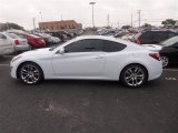 2014 Hyundai Genesis Coupe Casablanca White