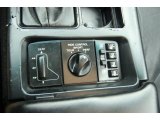 1996 Chevrolet Corvette Coupe Controls