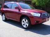 2008 Salsa Red Pearl Toyota Highlander Limited 4WD #9184021