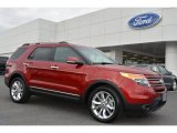 2014 Ruby Red Ford Explorer Limited #92038718