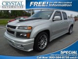 2011 Sheer Silver Metallic Chevrolet Colorado LT Crew Cab #92039037