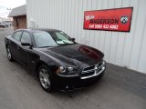 2014 Pitch Black Dodge Charger R/T #92089292