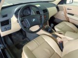 2004 BMW X3 3.0i Sand Beige Interior